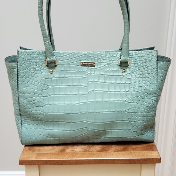 Kate Spade Croc Embossed Tote - Picture 4 of 17